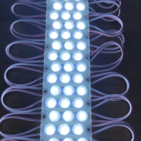 20 Adet 5 Watt  BEYAZ IŞIK Kelvin IP65 Mercekli Modül Led 10 Adet Magnetli, Çok Kaliteli Modül Led ürün görseli 1