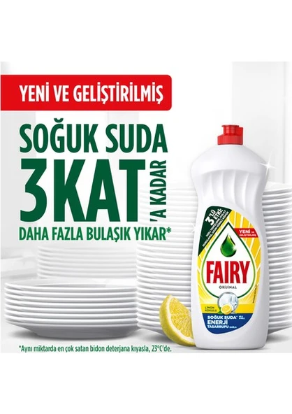 Fairy Losyon Sıvı Bulaşık Deterjanı 1500 ml Aloe Vera Kokulu - 3