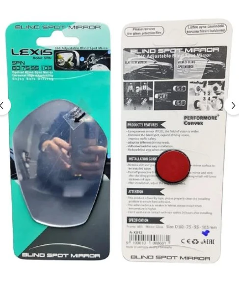 Lexis Spin 103 kör Nokta Yapışkan Ayna
