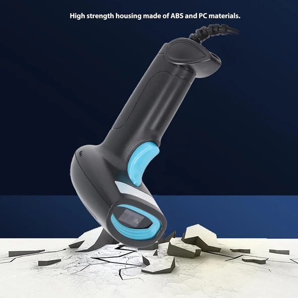 Mpia BS-1 2D/1D QR ve Barkod Okuyucu – USB Kablolu - Resim 3