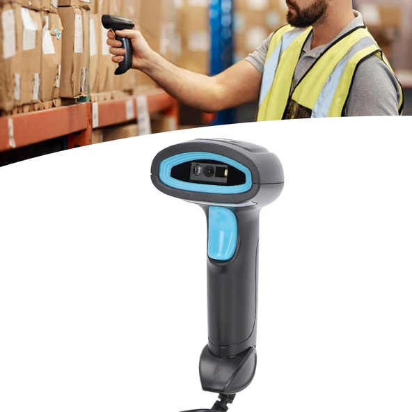 Mpia BS-1 2D/1D QR ve Barkod Okuyucu – USB Kablolu - Resim 7