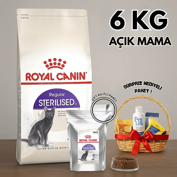 Royal Canin Sterilised'37 Kısırlaştırılmış Kedi Maması 6 kg Açık Mama - 1