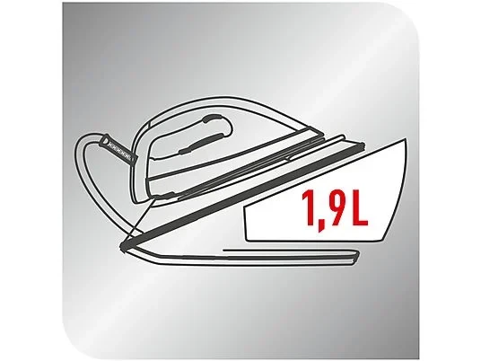 TEFAL GV9566 2600W Pro Express Ultimate Yüksek Basınçlı Buhar Kazanlı Ütü Beyaz Kırmızı - 2