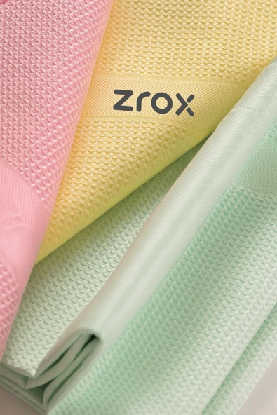 Zrox Silvera 3’lü Mikrofiber Temizlik Bezi 1 Yıl Garantili (40x60cm) - 5