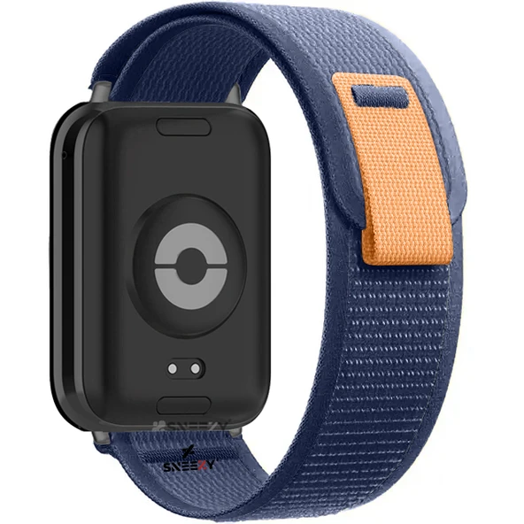 Redmi Watch 5 Active Redmi 5 Lite Uyumlu Kordon Trail Loop Yumuşak Kumaş Kordon  Lacivert - 2