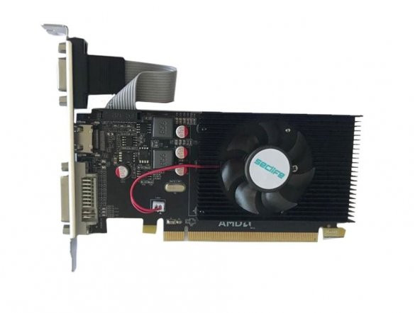 SECLIFE 2GB Radeon R5 220 DDR3 64Bit DVI HDMI VGA - 2