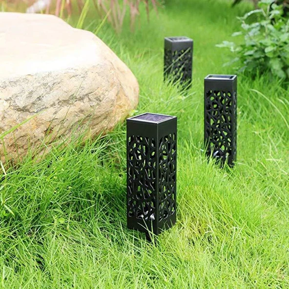 6 Adet Dekoratif Solar Güneş Enerjili Bahçe Aydınlatması Yürüyüş Yolu Seti Tg-53-vice/(1395) 3031 ürün görseli 1