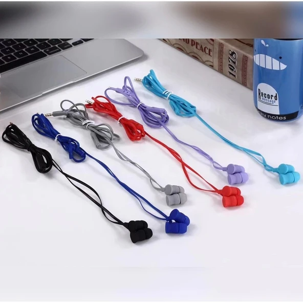 Karler Bass KR-207 Mıknatıslı Kablolu Kulak İçi Kulaklık - Kırmızı - 2