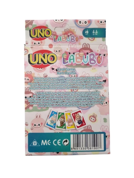 Labubu Uno Oyun Kartı - 2