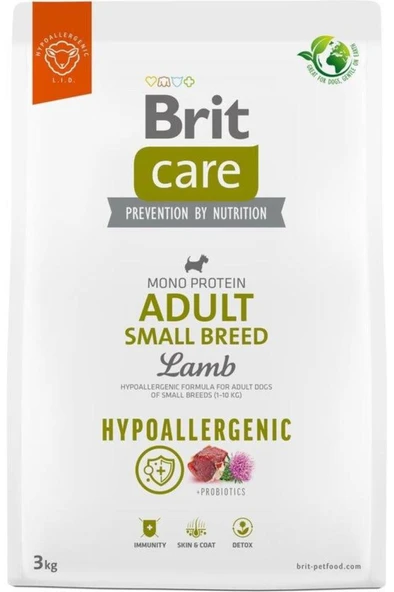 Brit Care Brit Care Hypo-Allergenic Kuzulu Yetişkin Küçük Irk Köpek Kuru Maması 3 Kg