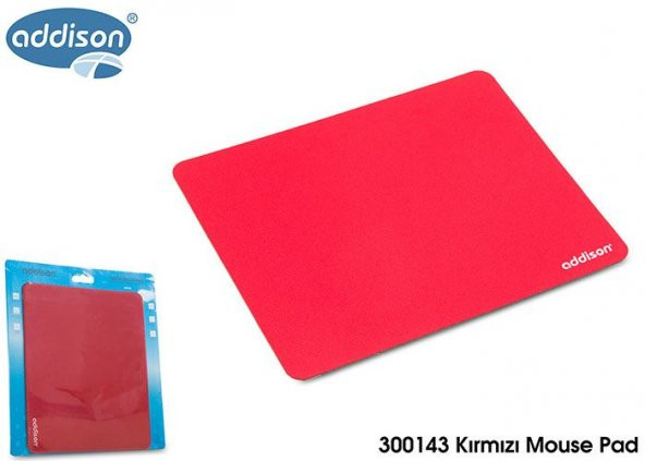 ADDISON MOUSE PAD,KIRMIZI.KUTULU
