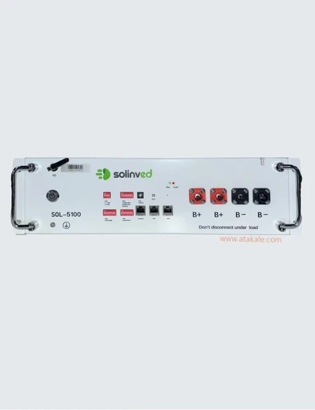 SOLİNVED 51.2 V 100AH LİFEPO4 RACK(SERİLENEBİLİR) - 2