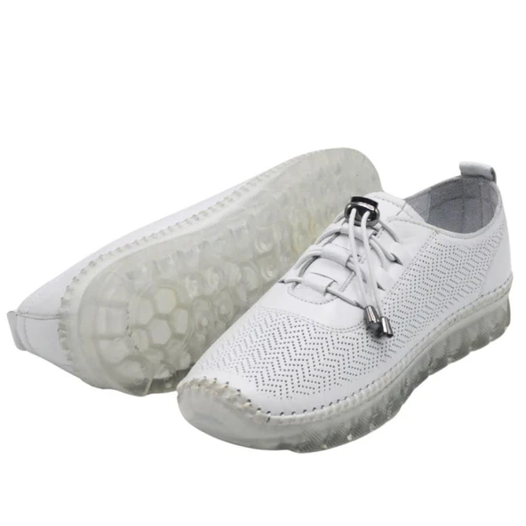 VENÜS 25401003Y ESNEK TABAN YUMUŞAK KADIN DERİ AYAKKABI - Resim 11