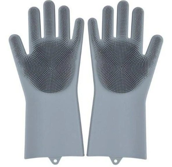 Silikon Bulaşık Yıkama Eldiveni Sihirli Eldiven - Resim 2
