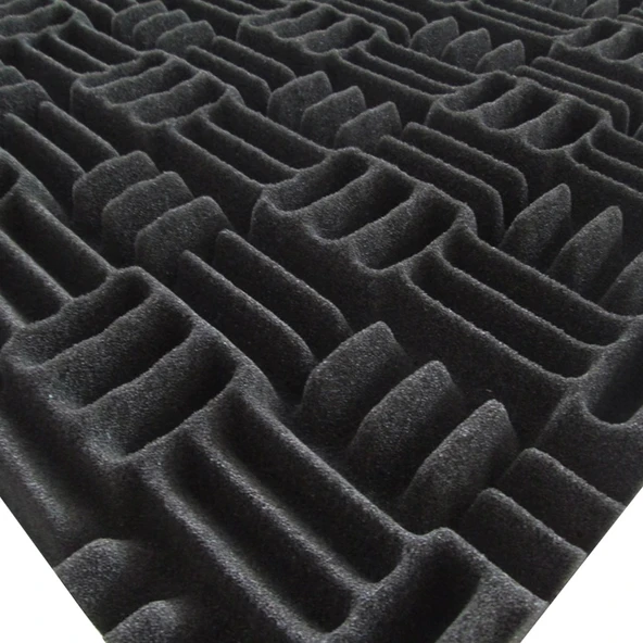 Yanmaz Akustik Labirent Sünger 40mm 100cm x 100cm