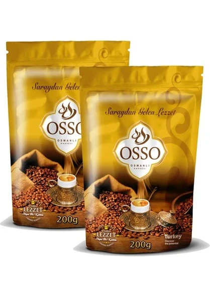 Osso Kahve Osmanlı Kahvesi 200 gr - (2 Adet)