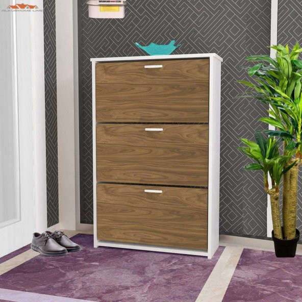 NESLİ 3 Katlı Düşer Kapak Ayakkabılık