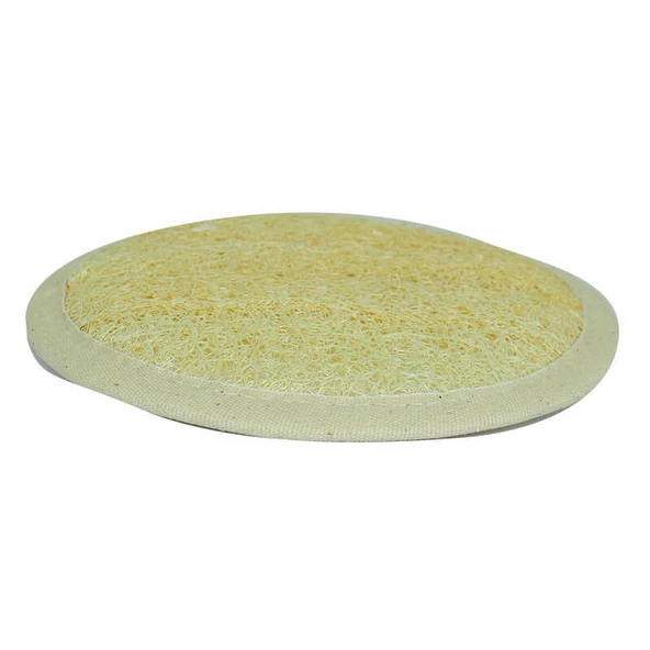 Doğal Kabak Lifli Dıştan El Geçmeli Banyo Duş Kesesi Çap 15-17 Cm - 3