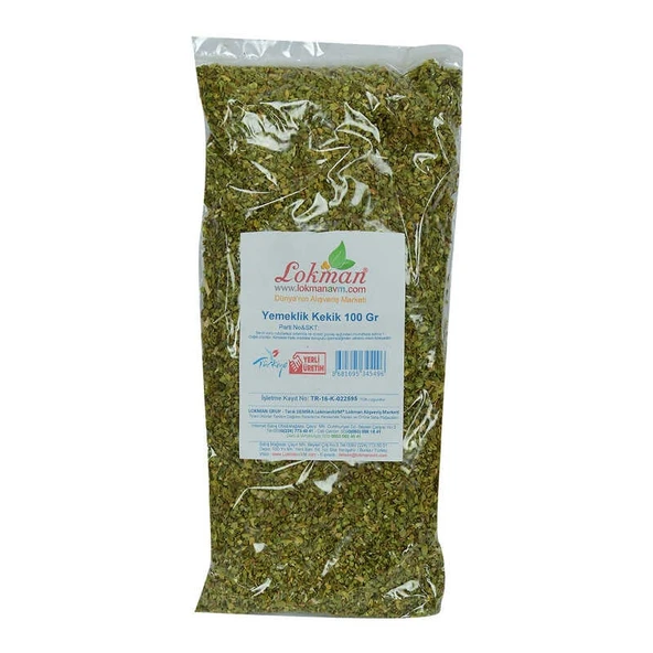 Kekik Doğal Yemeklik 100 Gr Paket - 2