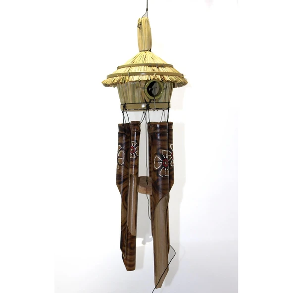 Hasır Kuş Yuvalı Bambu Çan No:20