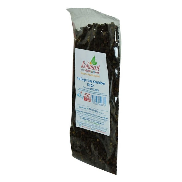 Karabiber Doğal Tane Saf 100 Gr Paket - 3