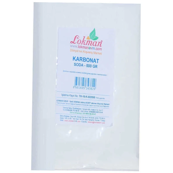 Karbonat Soda 500 Gr Paket - 2