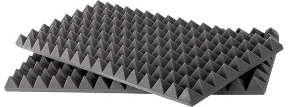 Piramit Sünger Antrasit 4cm 80cm x 120cm 10 Adet 10 m2