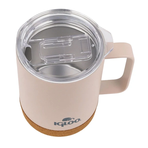 Çelik Mug Termos - Igloo - Cork - 350ml - Bej - 205696 - 2