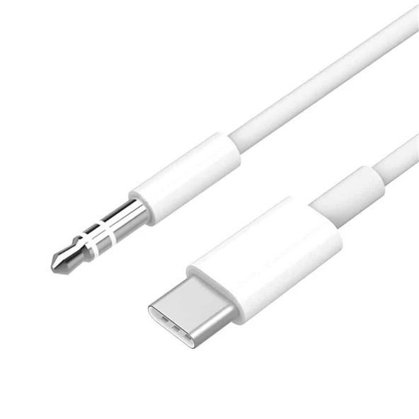 Apple Uyumlu Type-C 3.5mm Aux Audio Adaptör Kablo - 2