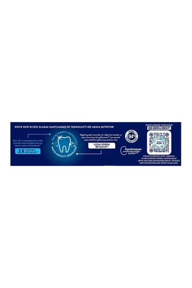 Signal White Now Original Anında Beyazlatıcı Diş Macunu 75ml X4 - 7