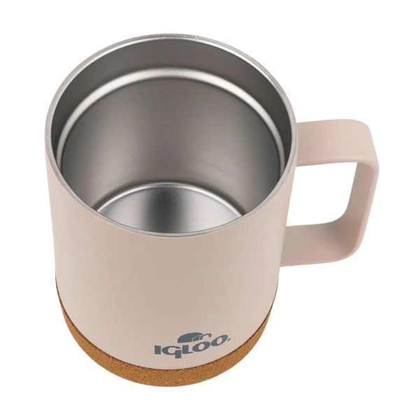 Çelik Mug Termos - Igloo - Cork - 350ml - Bej - 205696 - 3