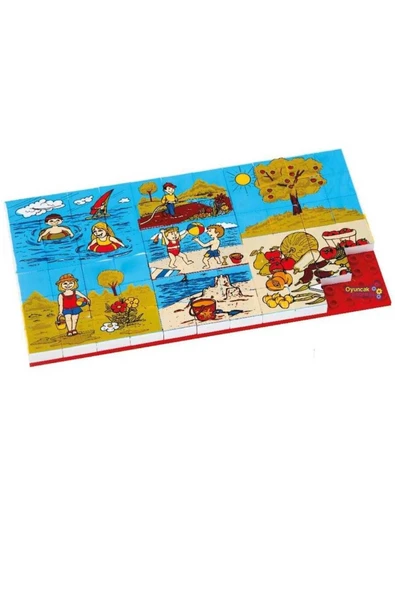 abnturk Eğitici Puzzle Yaz 67 Parça