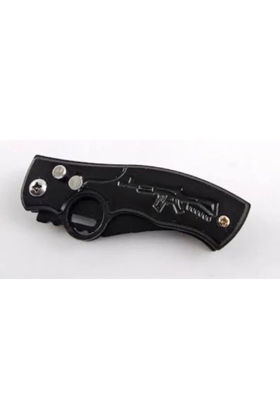 abnturk 14cm Katlanır Kamp Çakısı Pratik Açılan Dağcı Outdoor Çakısı Avcı Bıçağı - 3