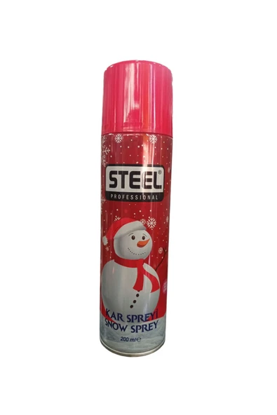 STEEL Kar Spreyi 200 ml Akıcı Kar spreyi  Parti Kar Spreyi - 2