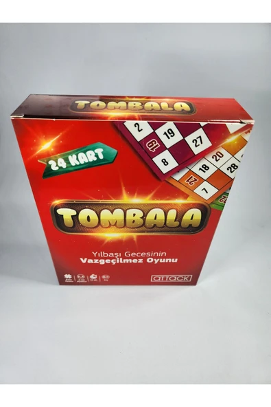 attack Yılbaşı Kutlamalarınızı Taçlandırın: 24 Kartlı Tombala Seti!