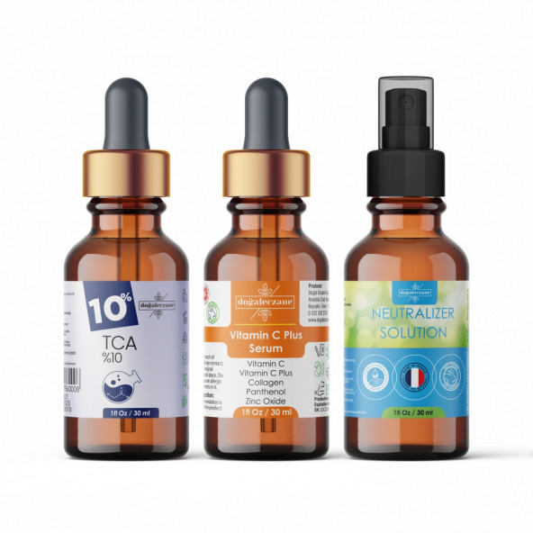 Tca Peeling %10 Set Yüz Lekeleri peeling market