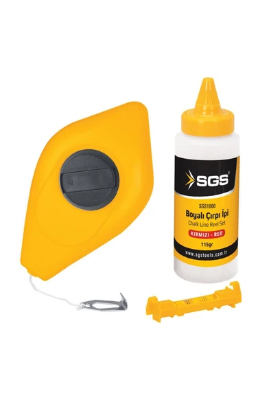 SGS 1000 Boyalı Çırpı Ipi (KIRMIZI BOYALI) - 2