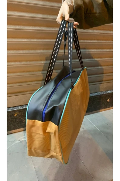 abnturk Orta Kalite El Çantası Çok Amaçlı Çanta 50x35Cm - 2