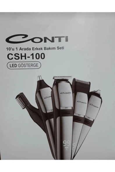 abnturk CSH-100 Erkek Bakım Seti 10'u 1 Arada Erkekler İçin - 2
