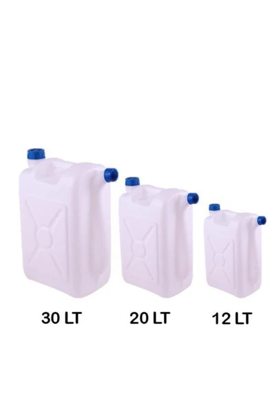 İstoç Türk 1 Adet 30 Litre Sağlıklı Su Taşıyıcı Saklayıcı 1. Kalite Plastikten Üretim Kokusuz Gagalı Su Bidonu - 2