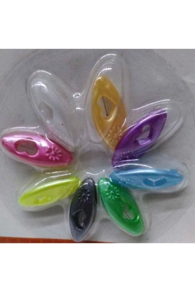 abnturk Tima Plastik Çengel Iğne 8 Adet D-raf