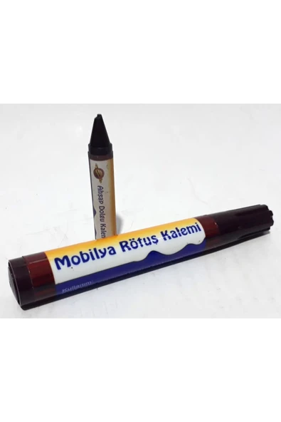 İstoç Türk Maun Rengi 1+1 Dolgu Kalemi Hediyeli 1 adet Mobilya Rötuş Kalemi Vodaseal Kalem Mobilyada Sıfır Hata - 5