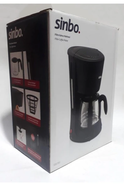 İstoç Türk Sinbo Scm 2953 Filtre Kahve Makinesi 1.2l Cam Kahve Haznesi - 3
