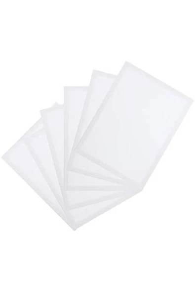 abnturk 2 Adet 70x50cm Boş Ressam Tuvali Ahşap Çerçeveli Hazır Resim Tuvali