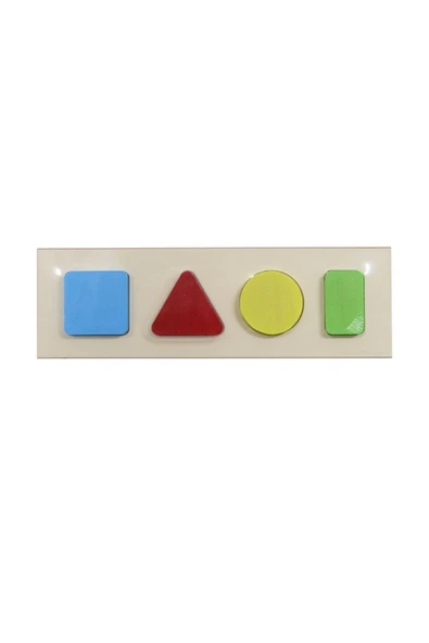 TORUTOYS Ahşap Geometrik Şekiller