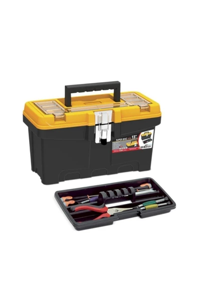 abnturk 13” Mega Metal Takım Çantası320x158x187h Mm-asr-4028