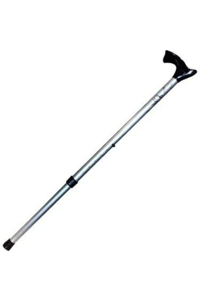 abnturk Katlanır Çanta Tipi Hafif Alüminyum 6 Kademe Ayarlanabilir Metal Baston