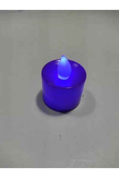 abnturk Renkli Led Mumlar 3cm Yanmaz Kokmaz Renkli Çocuklu Ve Hayvanlı Aileler Için En Uygunu - 7