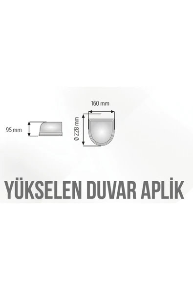 Orel Işıldar Dekoratif Glop Armatür Duvar Aplik E27 Duylu Maks. 60w - 2