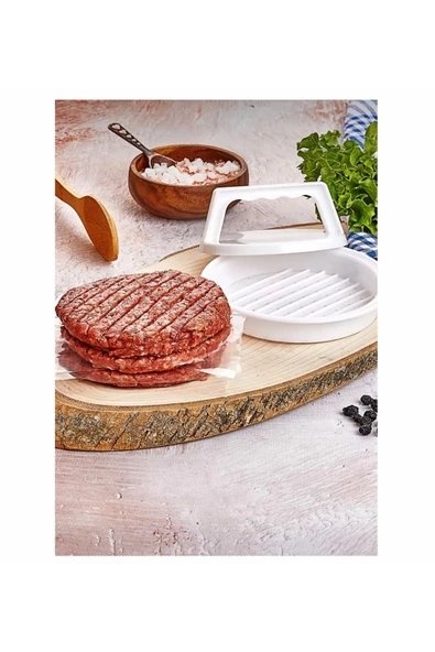 abnturk Süper kaliteli hamburger kalıbı ve köfte presi pratik hamburger kalıbı - 1